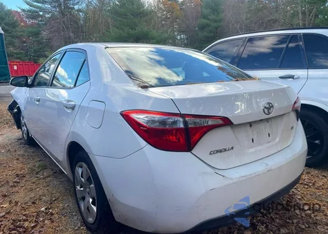 2014 Toyota Corolla L из США, поврежденный, VIN 2T1BURHE2EC035329